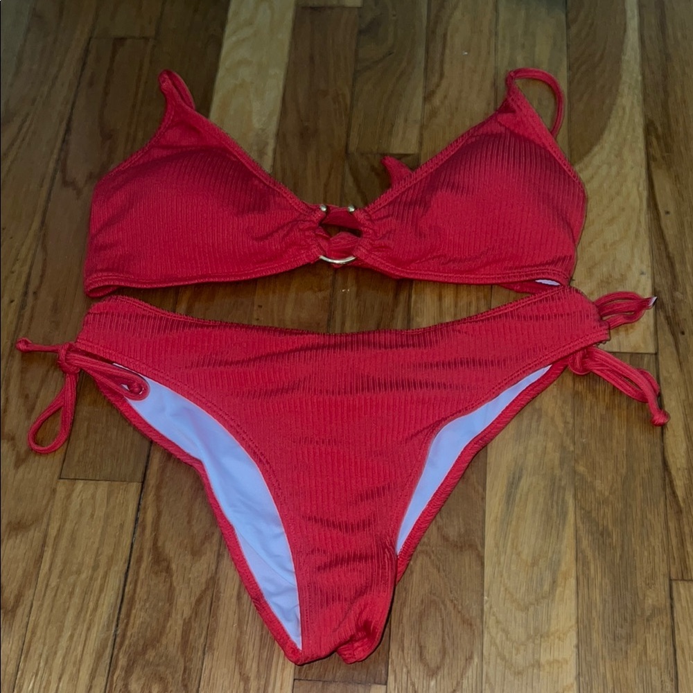 Red Bikini Set